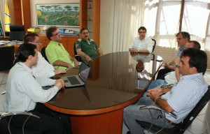 Comitê Gestor da feira esteve reunido esta semana com o prefeito Cantelmo Neto