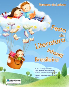 Tema do evento será a literatura infantil brasileira